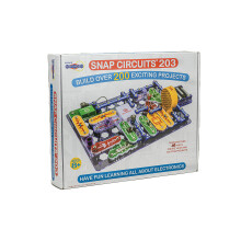 Snap Circuits 203 Kit Elettronico | Oltre 200 Progetti STEM | Manuale a Colori | 42 Moduli Snap | Divertimento Illimitato