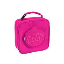 Sac à déjeuner LEGO Brick, Rose, Unisexe, Polyester, 28 cm x 20 cm x 8 cm