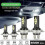 Super bright H7 LED bulbs 60000lm for high low beam conversion kit 3