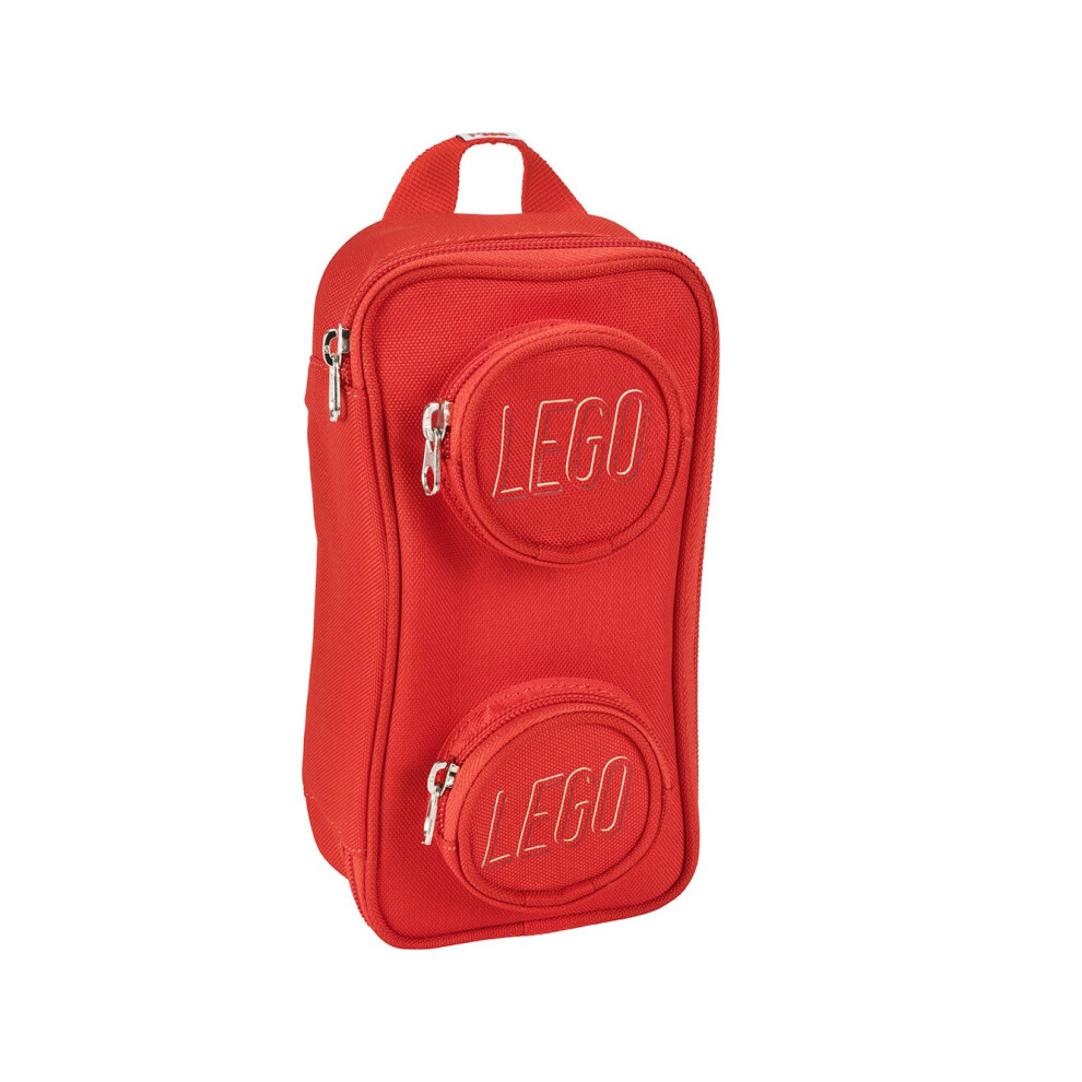 Lego Brick Pouch - Red