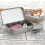 Small storage container for crafts - 12pcs metal hinged tin box set 3