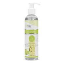 SPA REDI - Massage Oil, Grapeseed, 8 Oz - Professional Full Body Massage Therapy, Manicure, Pedicure - Relax Sore Muscles and Repair Dry Skin, Enhance