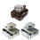 RV cabinet latch with push button for cupboard drawer 3