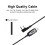 TIDRADIO CH340 USB Programming Cable Chip Compatible with Baofeng UV-5R 5