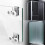 Alloy dual wheel rollers 23mm 4pcs for shower door replacement 4