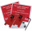 2 sets ELOCK-FA Fire Alarm Lock, E-Series Fire Lockout Kit, Red1 1