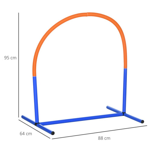 Koiran agility-harjoitussetti kantolaukulla, sininen 2