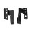 2x Windscreen Wiper Adapter Kit Metal 15