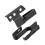 2x Windscreen Wiper Adapter Kit Metal 19