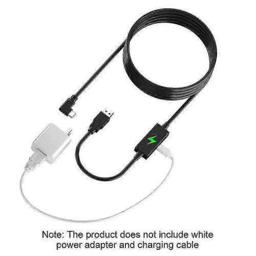 Steam link cable for Meta Quest Pro 16FT charging port 1