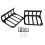 Aluminium Alloy Tail Light Guards, Jeep JK 10