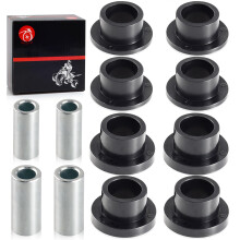 Fram stötdämpare bussningar sleeve kit 8 st för Polaris Ranger 500 570 700 800 900 1000