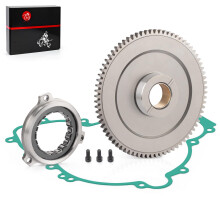 Kit de rodamiento de una vía del embrague de arranque con engranaje para Polaris RZR 900 1000 Ranger General PRO XD