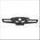 Support de plaque d'immatriculation pour moto, noir, 1 pièce, design compact 2