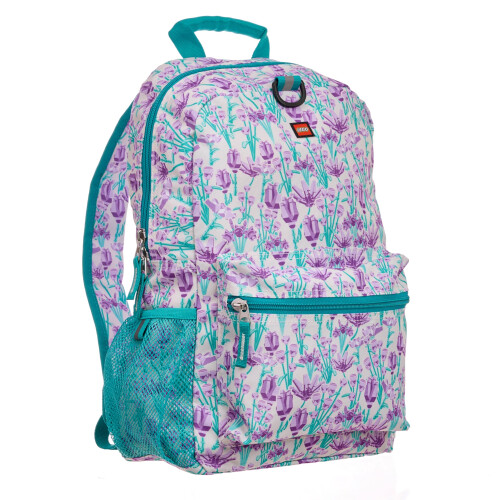 LEGO LEGO ICONIC PRINTS RUCKSACK - LILA BLUMEN