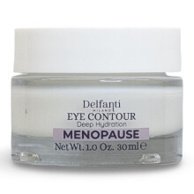 Crème Contour des Yeux MENOPAUSE Delfanti-Milano  Peptides Fonctionnels et Phytoactifs  Hydratation Profonde  1,0 oz