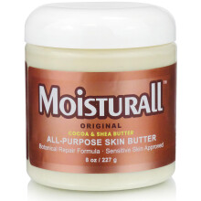 Beesaluxe Moisturall Original Manteca Corporal y Facial - Propolis, Miel, Cacao y Karité - Hidratante para Piel Seca (8 Oz)