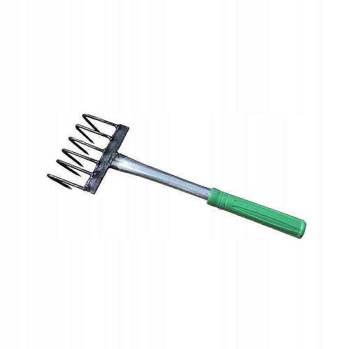 Handrechen für Gartenabfälle und Laub 2