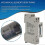 DIN rail timer for electrical control 15-min increments 24-hour cycle 4