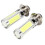 Motorfiets mistlamp H6M COB LED 6000K 2x set 3
