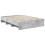 VidaXL vidaXL Bed Frame Concrete Grey 150 x 200 cm Engineered Wood 4
