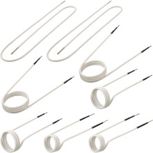 VEVOR Induction Heater Inductor Coil Kits, Magnetic Mini Induction Heater Kit, Flameless Heat Accessories 8pcs, Heat Resistant Induction Heater Tool w