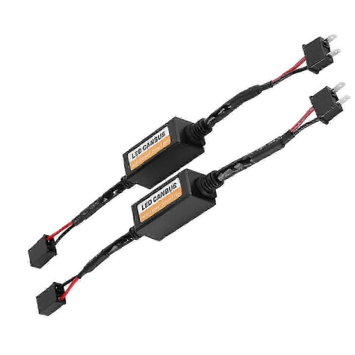 H7 LED canbus resistors, 2pcs flicker-free 1