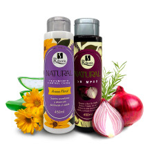 Ribon Naturligt Shampoo & Balsam Set för Hårväxt - Anti-Håravfall, Stärkande & Närande