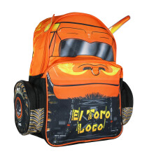 Monster Jam Ryggsäck El Toro Loco 3D Tjurförhorn 16" Barn Skolväska med Laptopfack