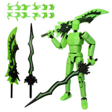 Pthjswj T13 Actionfigur Set - (Monterad) 3D Utskriven Figur, Titan 13 Actionfigur