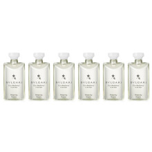 Bvlgari White Tea au the blanc Shampoo Lot of 6 ea 2.5oz Bottles. Total of 15oz.