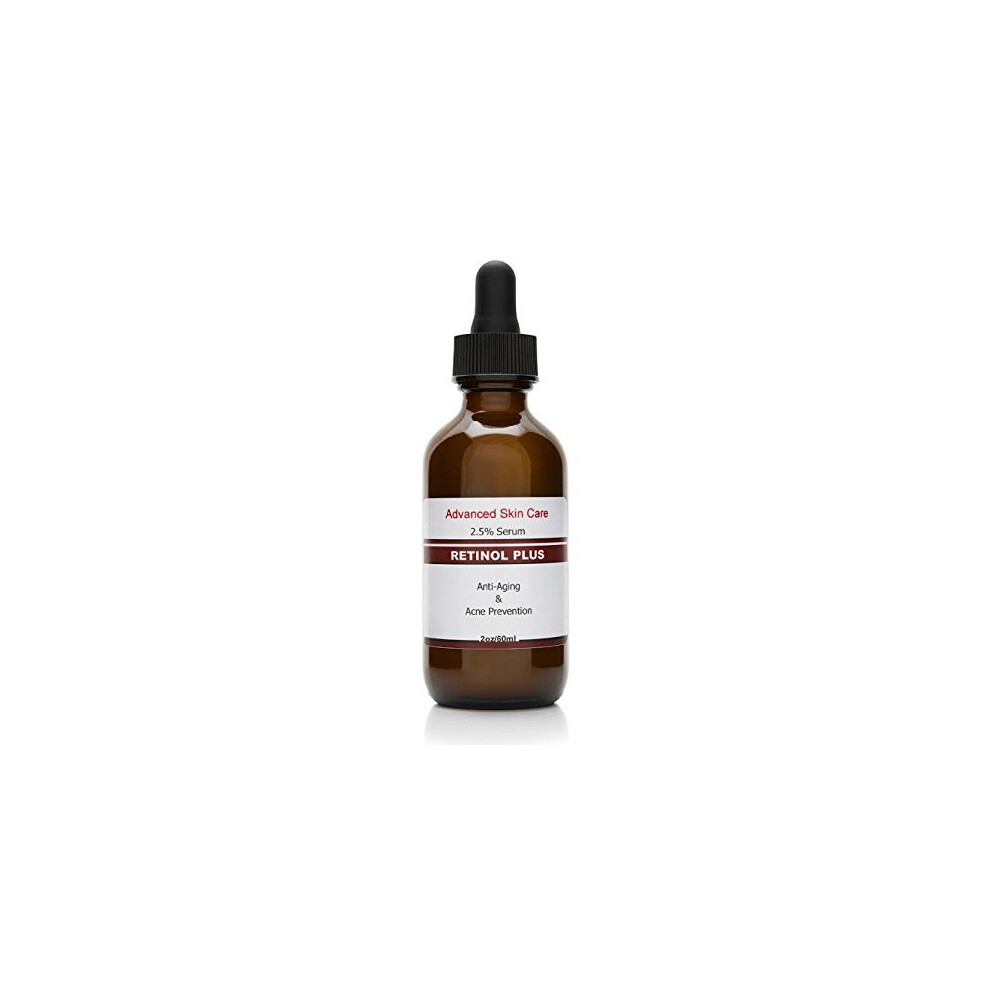 Advanced Skin Care Retinol Cream 2.5% (2.Oz Bottle) With Vitamin C Serum 20%, Salicylic Acid 2%, 3.5% Niacinamide B3, 10% Msm And Tea Tree Oil - Anti Aging And Skin Clea