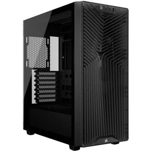 Corsair PC-Gehäuse - CORSAIR - 3200D RS - Mid Tower - 3 RS120 Lüfter - Grau