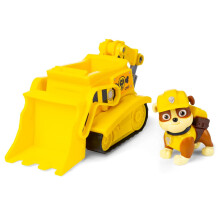 Paw Patrol Rubble's Diggin' Bulldozer with Collectible Figure, for Kids Aged 3 and up