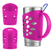 TRINENOX Silikon Sleeve för 20 oz Tumblers, Rambler Handtag för 20 oz Tumbler