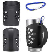 TRINENOX Silikon Sleeve Grepp för 20 oz Muggar, Rambler Handtag för 20 oz Tumbler