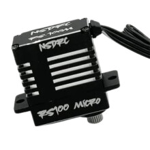 NSDRC RS100 Servo Micro de Aluminio CNC Impermeable para Coches RC 5V - 8.4V - Escalas 1/24 & 1/18 (HELIDIRECT)