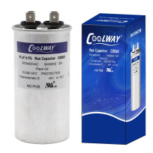 CBB65r CBB65b Capacitor - 45uF 45MFD 5% 370V/440V AC Voor Airco, Poolpomp & Condensor Ventilator
