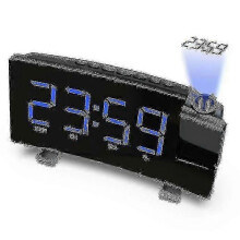 Projection Alarm Clock Digital Alarm Clock Dual Loud Alarm Clock Radio Digital Alarm Clock
