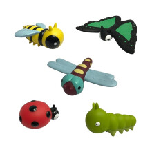 Get Ready Kids Insekter och Buggar Lekset - 5 Delar Mjuka Plastinsekter för Barn