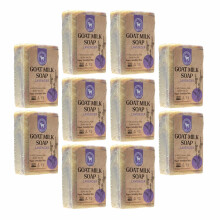 Honey Sweetie Acres Pack de 10 Jabones de Leche de Cabra con Lavanda - Hechos a Mano 5 oz, Ingredientes Naturales, Hidratantes