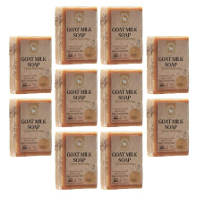 Honey Sweetie Acres 10-Pack Jabón de Leche de Cabra Clavo y Nuez Moscada - Hecho a Mano 5 oz