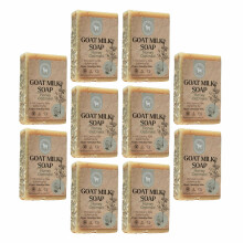 Honey Sweetie Acres 10-Pack Jabón de Leche de Cabra con Miel y Avena - Hecho a Mano 5 oz