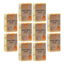 Honey Sweetie Acres Pack de 10 Jabones de Leche de Cabra Calendula - Hechos a Mano 5 oz
