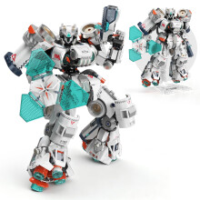 Juego de Bloques de Construcción Transformables Mech Robot HIGH GODO para Adultos