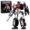 HIGH GODO Transformierendes Bauset, 2 in 1 Robotermodell und Lastwagen für Spiel oder Display 1