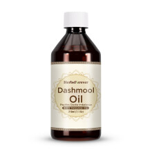 Herbsforever Dashmula Oil-Authentic Ten-Herb Roots Infused in Cold-Pressed Sesame Body Massage Oil | Vata Calming, Pain Relief, Joint Comfort, Muscle