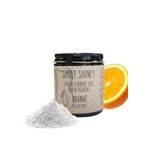 Poudre de Dentifrice Reminéralisante Végane Sans Fluor Pour Enfants Orange I Ingrédients Bio