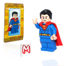 LEGO Super Heroes DC Superman (2025) Minifigur - Superman zur Rettung (mit abnehmbarem Umhang)