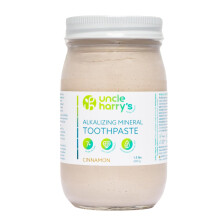 Uncle Harry's Kaneel Remineraliserende Tandpasta 1,5 lb Pot | Natuurlijke Witte Tandpasta Verfrist Adem & bevordert Glazuur | Vegan Fluoride Vrij